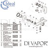 Ideal Standard Connect Air Concept Air Exposed Chrome Shower Mixer Spares
